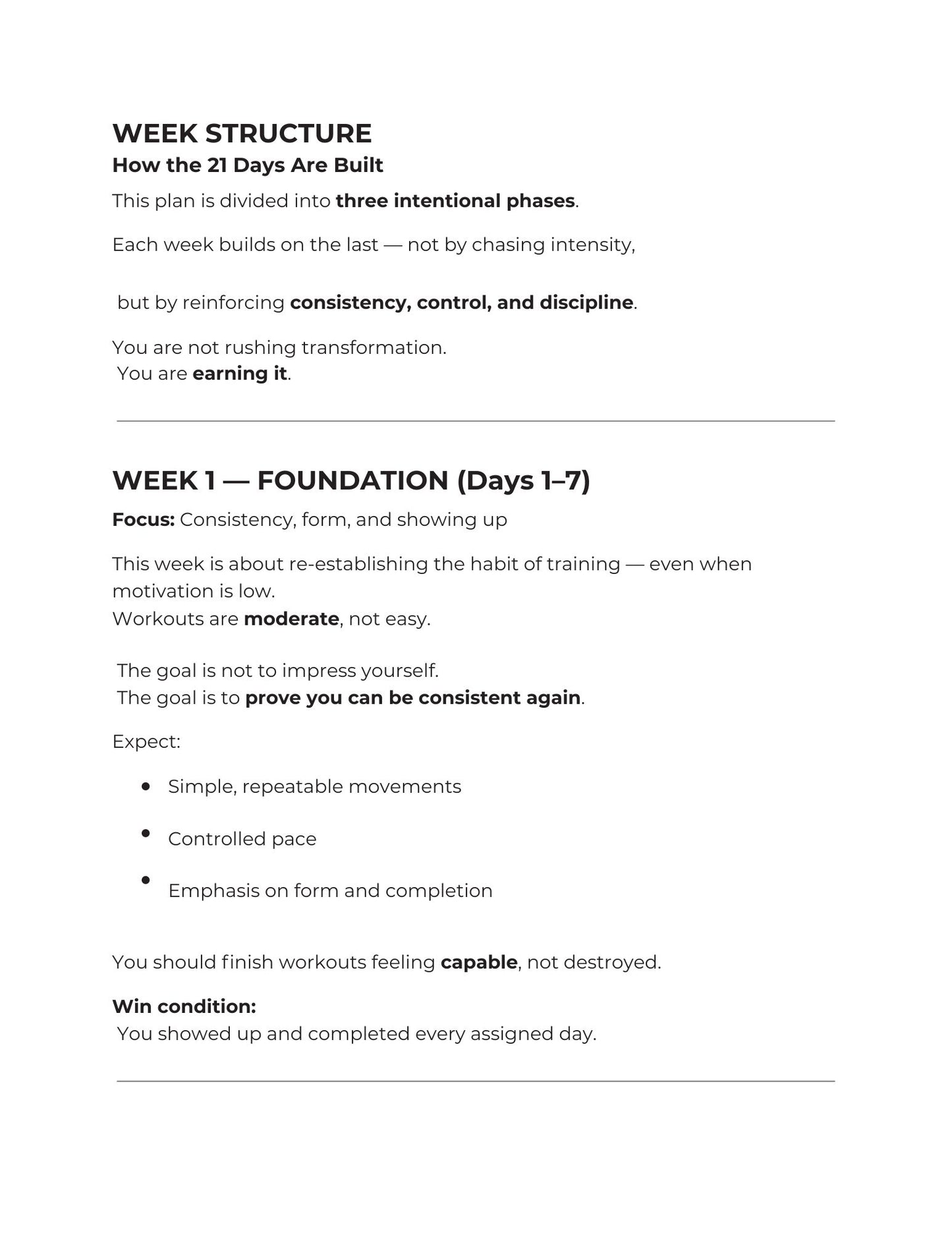 Stand Firm™ Reset – 21 Day Discipline System