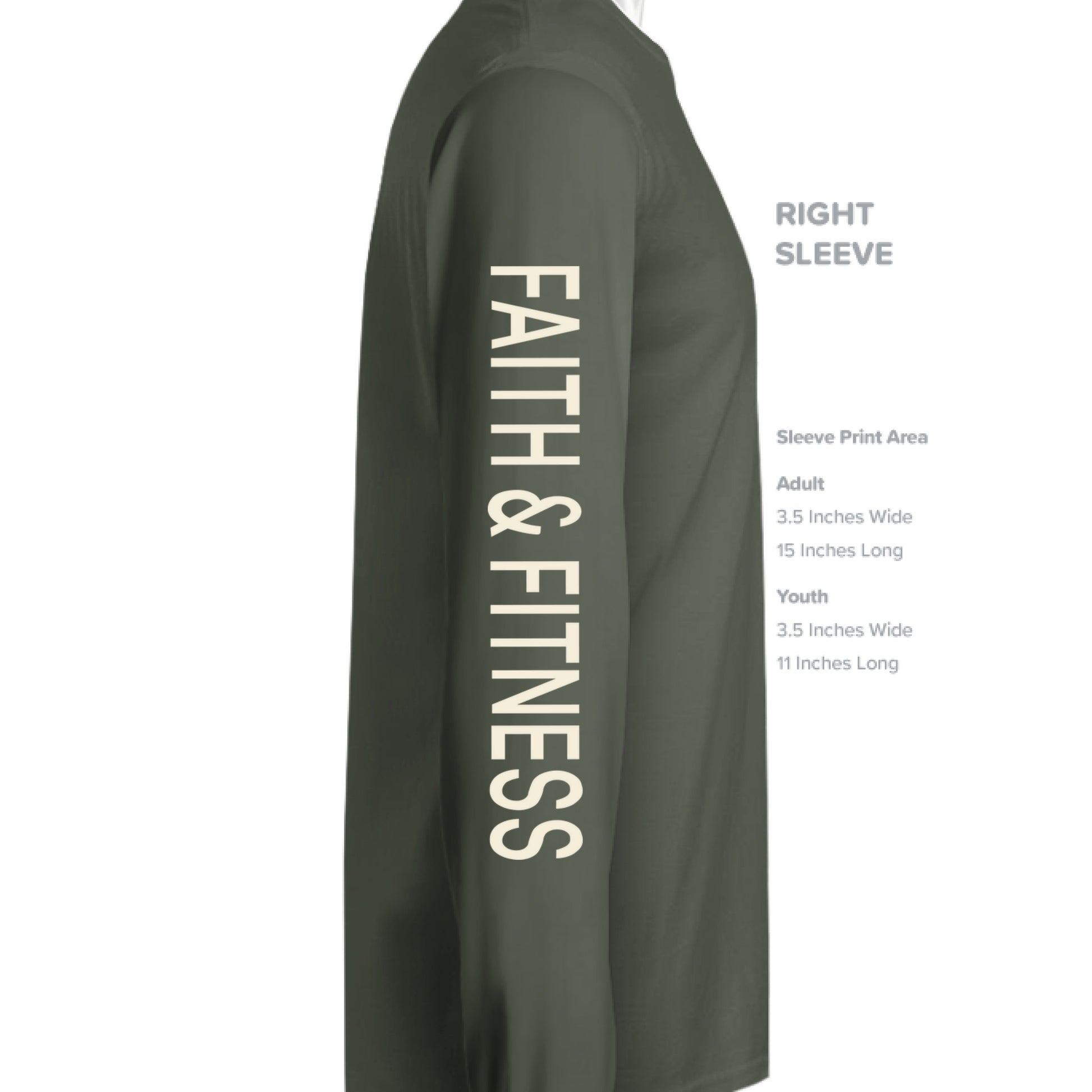 MILITARY GREEN - SLEEVE_RIGHT